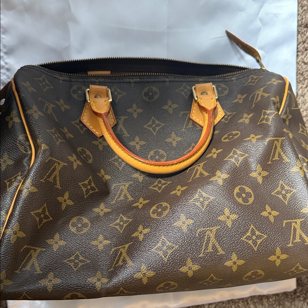 Louis Vuitton Monogram Speedy Handbag -1 - Picture 8 of 12